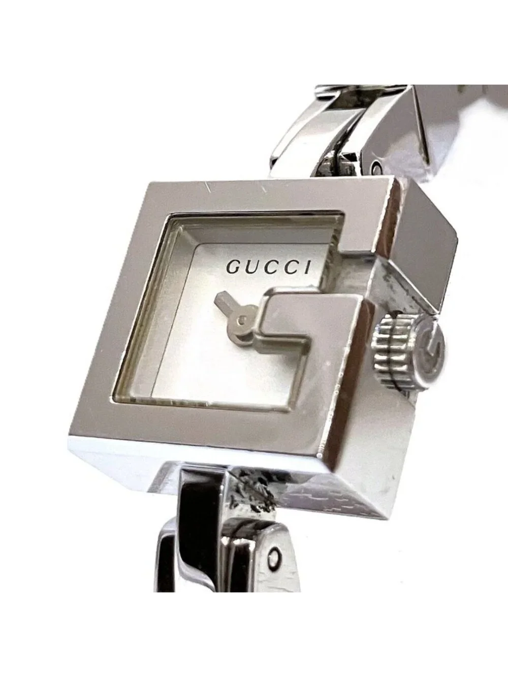 Gucci Mini Watch Gross SS Silver Dial